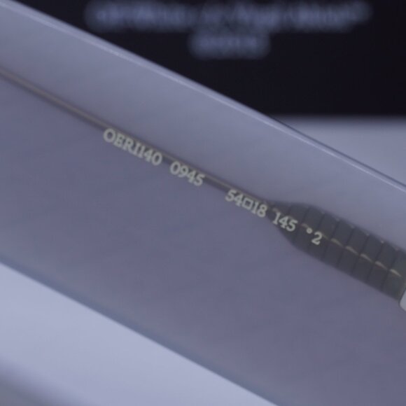 Off-White OERI140 TROY 0945 Rectangle Sunglasses – Grey/Blue - Picture 7 of 9